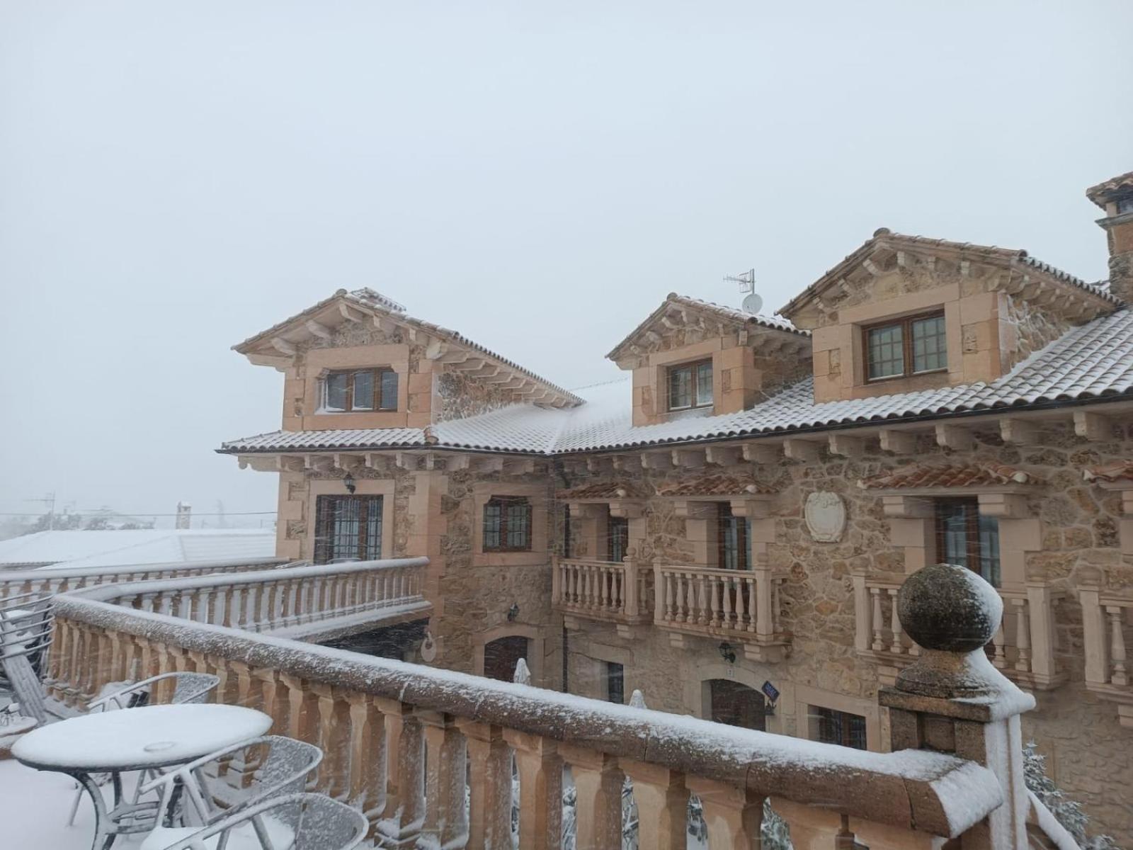 Hotel Rural El Canon Del Duraton Sepúlveda Exteriör bild