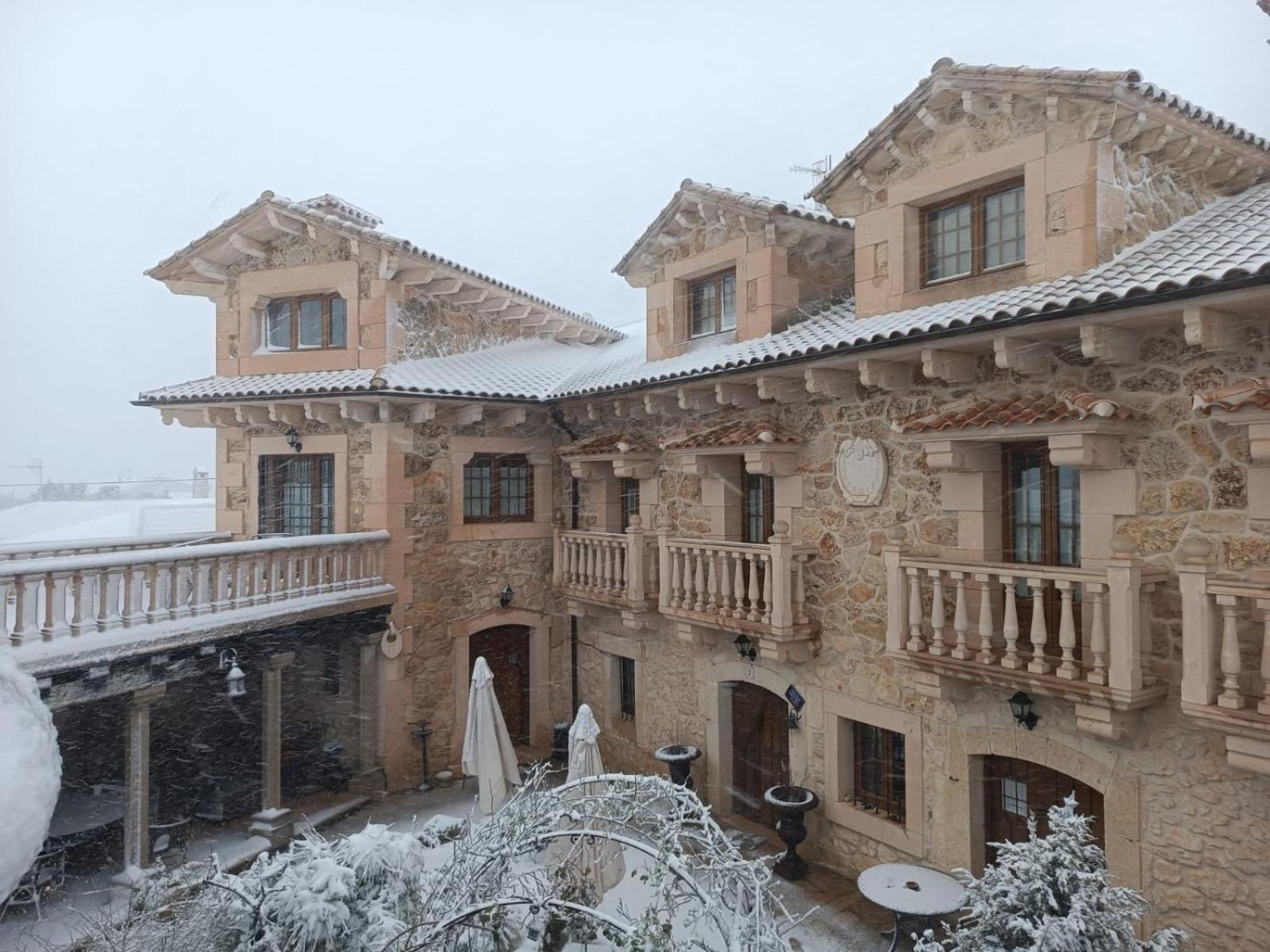 Hotel Rural El Canon Del Duraton Sepúlveda Exteriör bild