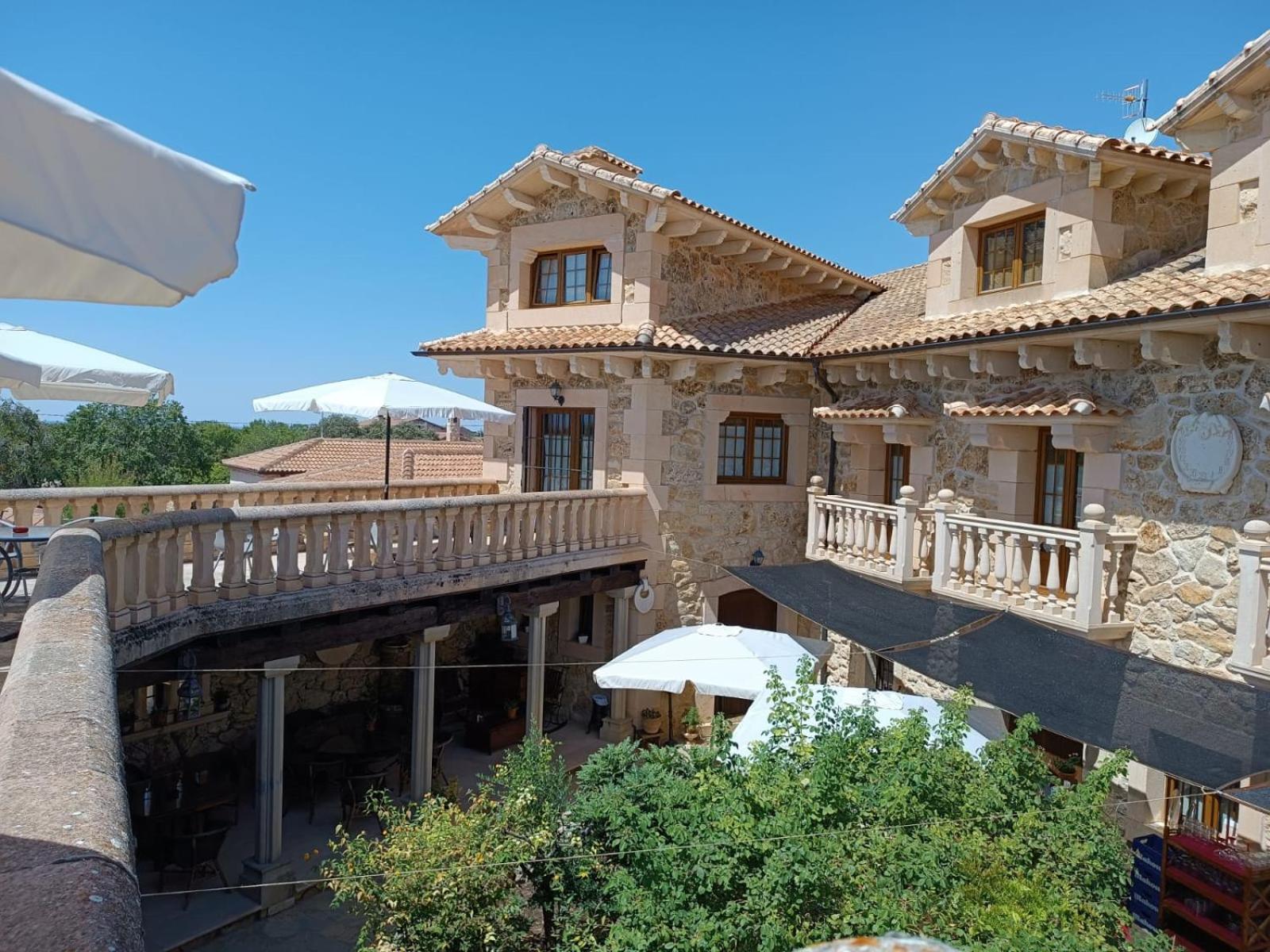 Hotel Rural El Canon Del Duraton Sepúlveda Exteriör bild
