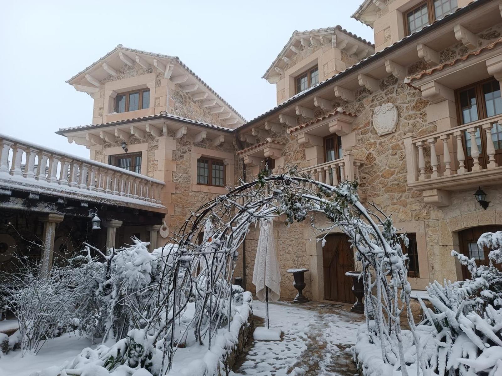Hotel Rural El Canon Del Duraton Sepúlveda Exteriör bild