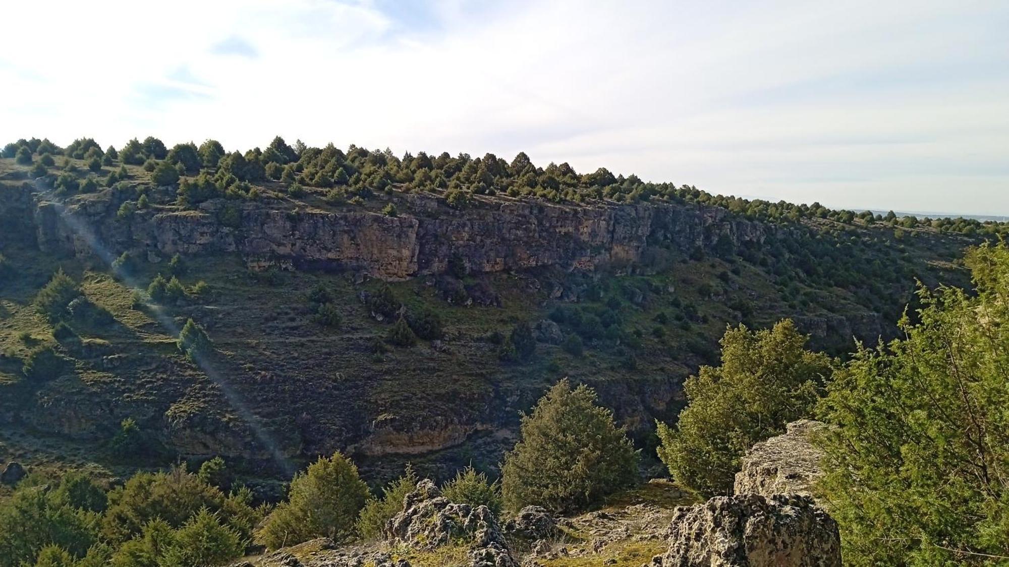 Hotel Rural El Canon Del Duraton Sepúlveda Exteriör bild