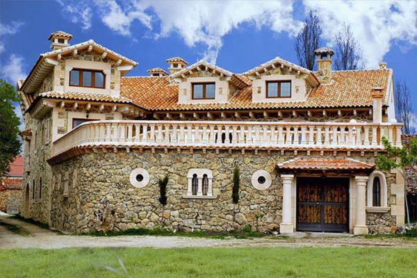 Hotel Rural El Canon Del Duraton Sepúlveda Exteriör bild