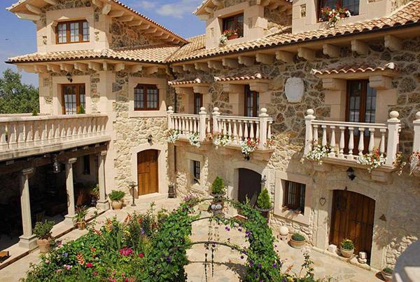 Hotel Rural El Canon Del Duraton Sepúlveda Exteriör bild